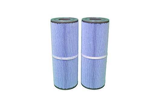 Guardian Filtration Products 41321202 2Pack Pool and Spa Filter Cartridge Replacement for Pleatco PRB50IN Unicel C4950 Filbur FC2390  50 Sq Ft Premium Filter Material
