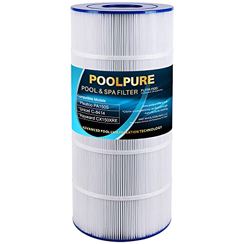 POOLPURE PA150S Pool Filter Replaces Hayward CX150XRE Hayward SwimClear C150S 150 sqft Filter Cartridge 1PACK