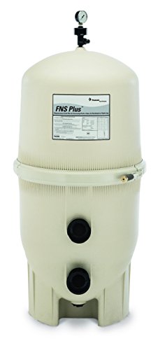 Pentair 180009 FNS Plus Fiberglass Reinforced Polypropylene Material Vertical Grid DE Pool Filter 60 Square Feet 120 GPM