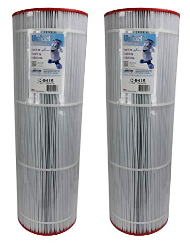 Unicel C9415 Swimming Pool 150 Sq Ft Filter Cartridges Replacement for Filbur FC0687 and Pleatco PAP1504 (2 Pack)