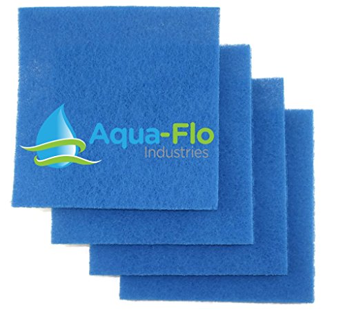 Aqua Flo 12x 12x 1 Rigid Pond Filter Media 4 Pads (4 Square Feet)