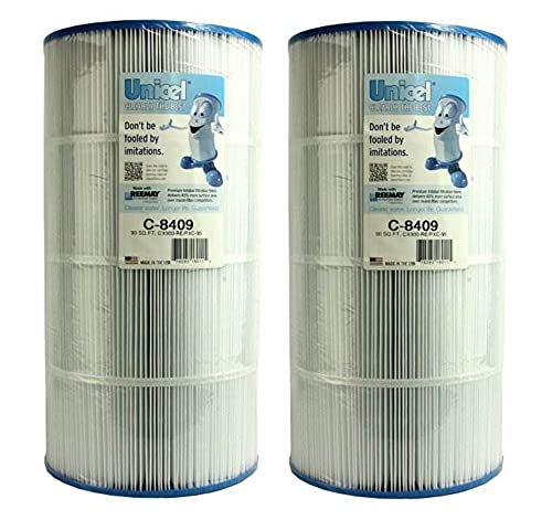Unicel C8409 Swimming Pool Replacement Filter Cartridge (2 Pack)