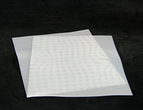 US Made 2 Plastic Drainage MeshScreenNet for Bonsai Pot Home Garden Planter  105x 135 White