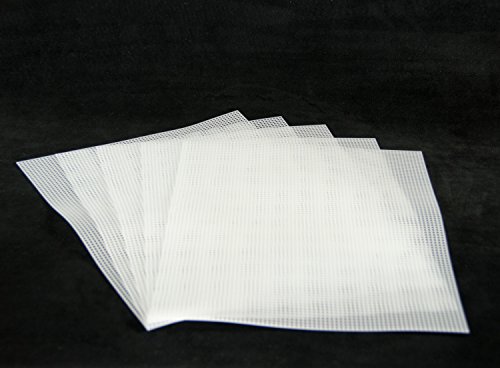 US Made 5 Plastic Drainage MeshScreenNet for Bonsai Pot 105x 135 White