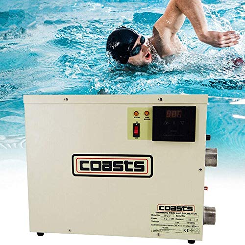 220V 240V 18KW Electric Pool Water Heater for Above Ground Inground PoolUpgrade Portable SPA Water Bath Heater Thermostat Swimming Pool Thermostat Heater Pump