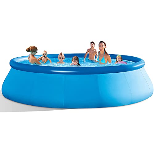 Swimming Pools Above Ground Pool  10 FT x 30 in Outdoor Pool Family Pool Easy Quick to Set Inflatable Pool for Adults and Kids Pools for Backyard