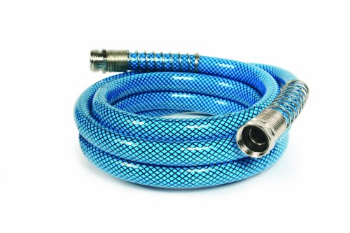Camco 10ft Premium Drinking Water Hose  Lead and BPA Free AntiKink Design 20 Thicker Than Standard Hoses 58Inside Diameter (22823)  Blue