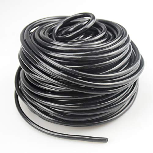 Balidao 100FT 14 Inch Drip Irrigation Tubing Garden Watering Tube Line Misting Hose Automatic Watering Kit for for Garden Greenhouse Flower Bed Patio Lawn