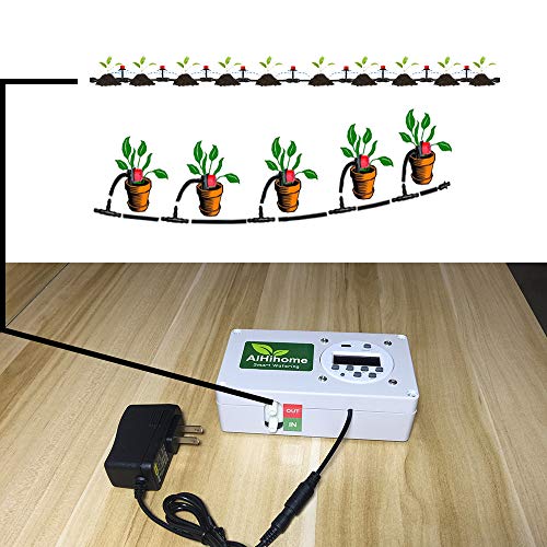 Automatic Watering System Indoor Plant Auto Watering  by Digital Timer Irrigation Controller Watering for Garden Flower Plant