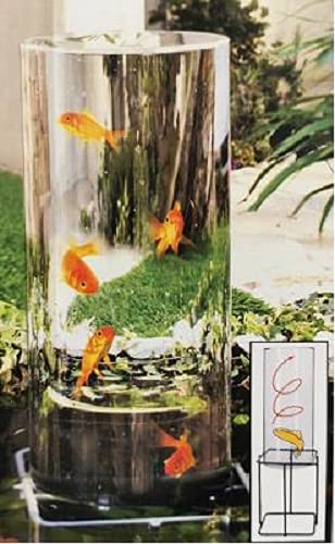 PondXpert Pond Koi Fish Viewing Tube Observation Tower for Aquatic Water Garden Koi Fish Ponds