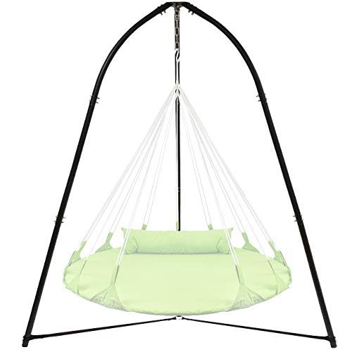 Sorbus Tripod Hanging Chair Stand Frame for Hanging Chairs Swings Saucers Loungers Cocoon Chairs Great for IndoorOutdoor Use Patio Lawn Deck Yard Garden