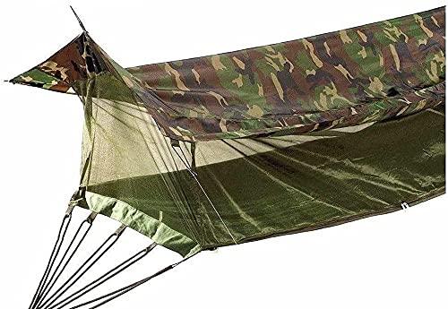 Camouflage Military Style Jungle Hammock Mosquito Netting Screen  Rainfly 2365 Outdoor hammocks Patio Decor Outdoor Furniture Hammocks