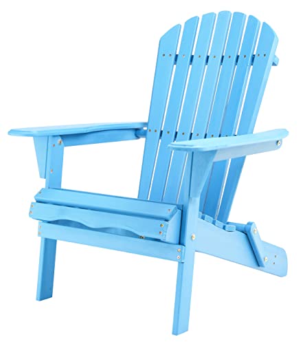 Wooden Folding Adirondack Chairs Canadian Cedar Chair Patio Outdoor Seating Garden Lawn Furniture for Backyard Fire Pit Porch Deck Poolside