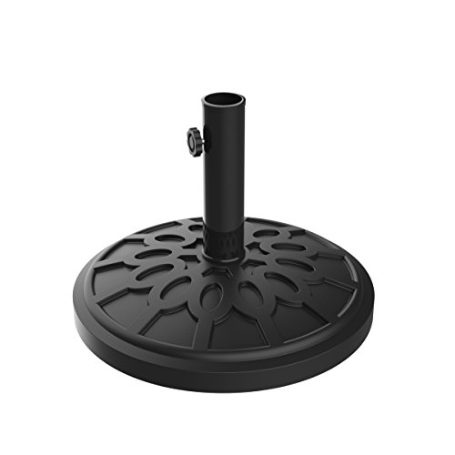 Outdoor Patio Umbrella Base Stand for Table Tilt and Freestanding Umbrellas by Pure Garden