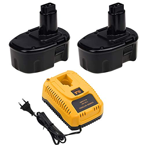 36Ah DC9091 Replacement 144V Battery with Charger Compatible with Dewalt DW9094 DW9091 DE9038 DE9091 DE9092 DE9094 DE9502 Cordless Power Tools And DC9310 Charger for Dewalt 72V~18V Batteries