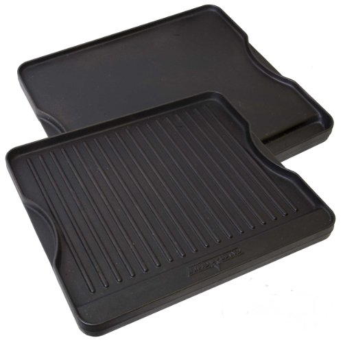 Camp Chef Reversible PreSeasoned Cast Iron Griddle Cooking Surface 14 in x 16