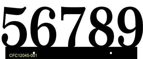 Floating House Numbers Address Sign by Comfort House  CFC12045