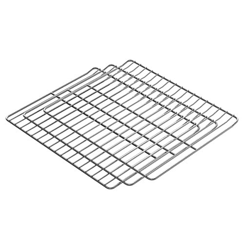 Cooking Grate Replacement for Masterbuilt Electric Smoker Racks 30 Inch 146 x 122 3 Pack Stainless Steel Grids Masterbuilt Smoker grates Replacement