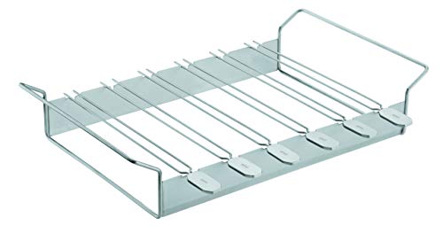 Rösle Stainless Steel 20inch Kabob Rack With Skewers