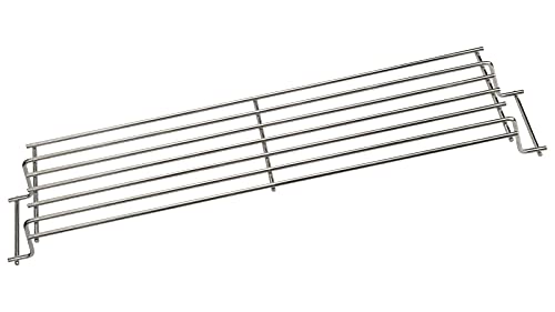 Unidanho 69866 Stainless Steel Warming Rack for Weber Weber Spirit E210 S210 E220 S220 with Up Front Controls (2013  Newer)