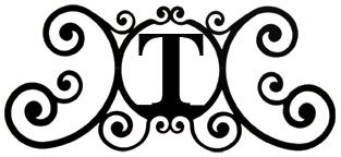 House Plaque Letter T House Plaque Let T