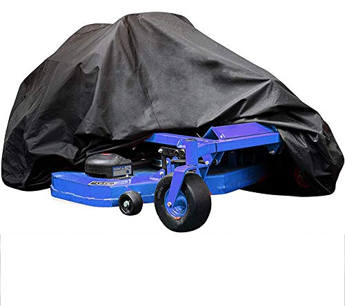 Brightent Delux ZeroTurn Mower Cover Heavy Duty 600D Marine Grade Fabric Lawn Universal Fit Length up to 80 XGM2H