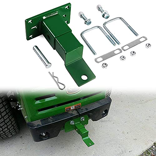 ELITEWILL Lawn Tractor Trailer Hitch Zero Turn Mower Rear Attachment Fit for John Deere Gas Z Trak Z225 Z245 Z445 Z425 Z465  Z910 Z920 Z925 Z930 Z950 Z960 Z970