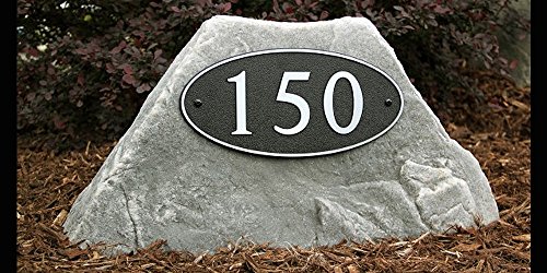 House Address Rock - Personalized Address Numbers Rock Model M650-FS105