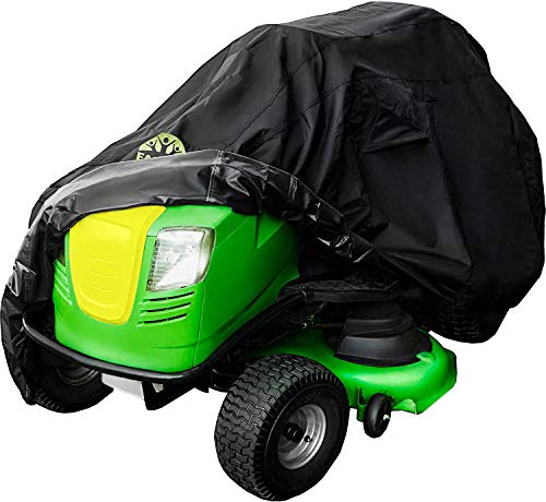 Family Accessories Riding Lawn Mower Cover 100 Waterproof Heavy Duty 600D Storage for Ride On Lawnmower Tractor Up to 54 Inch Deck