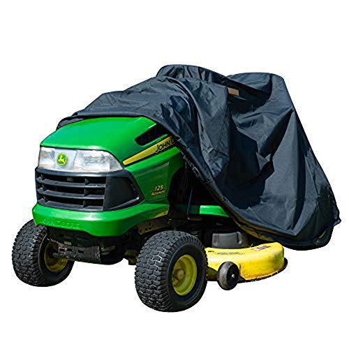 XYZCTEM Riding Lawn Mower CoverFits up to 54 Decks Extreme Waterproof Protection and Reflective Strip