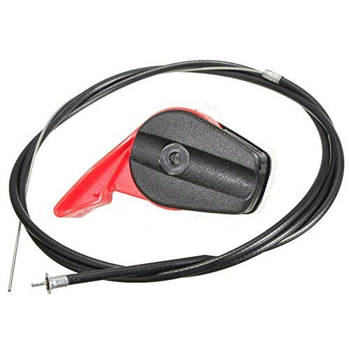 65 Lawn Mower Throttle Cable Universal Kit with Control Switch Lever Handle for Lawnmowers Cable Repair Kit