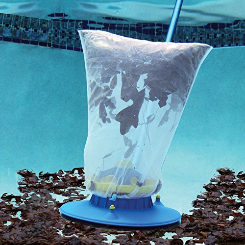 POOL BLASTER Water Tech Leaf Vac  Cordless BatteryPowered Swimming Pool Leaf Skimmer  Leaf Vacuum with HeavyDuty Mesh Bag