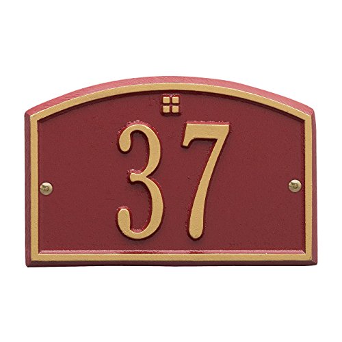Customized Cape Charles Petite WALL Address Plaque 1 Line 8W x 5H