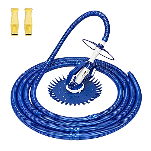VINGLI Pool Vacuum Above Ground Indoor Outdoor Automatic Swimming Pool Cleaner Sweep Crawler Sweeper