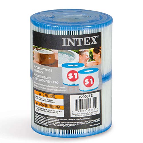 Intex Type S1 Filter Cartridge for PureSpa Twin Pack
