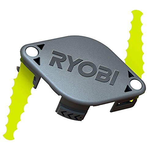 Ryobi ACFHRL2 Polycarbonate Bladed Trimmer Head Compatible with Ryobi 18Volt 24Volt and 40Volt Strimmers (2 Pack)