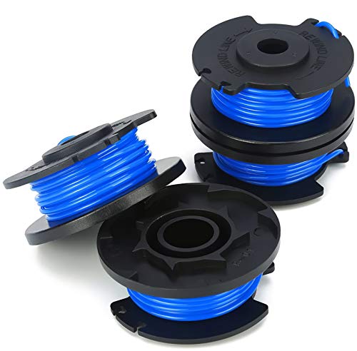 YWTESCH Line String Trimmer Replacement Spool 0065Inch for Ryobi 18v 24v and 40v Cordless String Trimmer 4 Packs