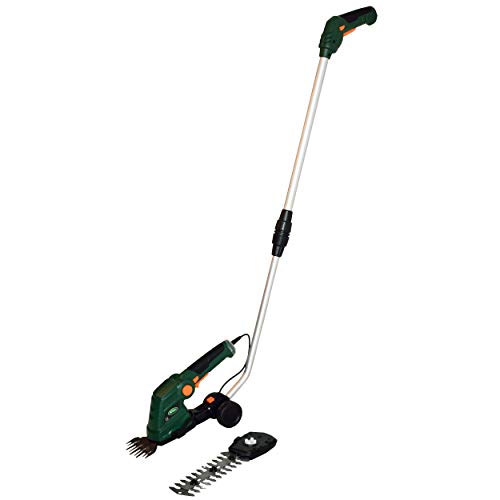 Scotts Outdoor Power Tools LSS10272PS 75Volt LithiumIon Cordless Grass ShearShrub Trimmer with Wheeled Extension Handle Green
