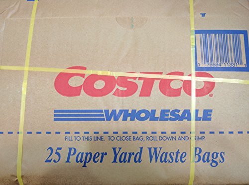 Costco Lawn and Leaf Bag 2 Ply 30 Gal 25 Ct