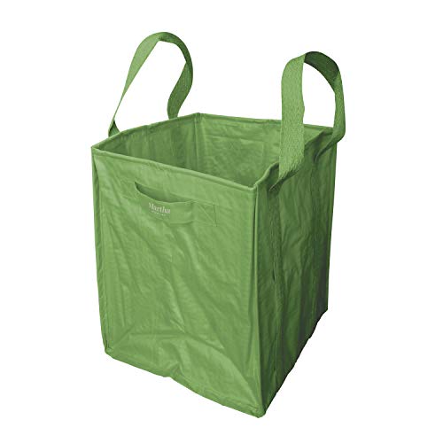 Martha Stewart MTSMLB1 48Gallon MultiPurpose Reusable Heavy Duty Garden Tote Bag Bay Leaf Green