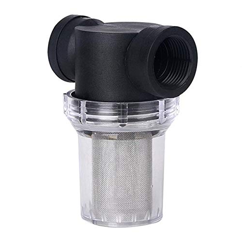 Kammas 1Pcs Garden Pond 1 inch Inline Mesh Strainer Water Pump Filter Irrigation High Flow Pipeline Filter  (Diameter 52 cm Color 40 Unit)