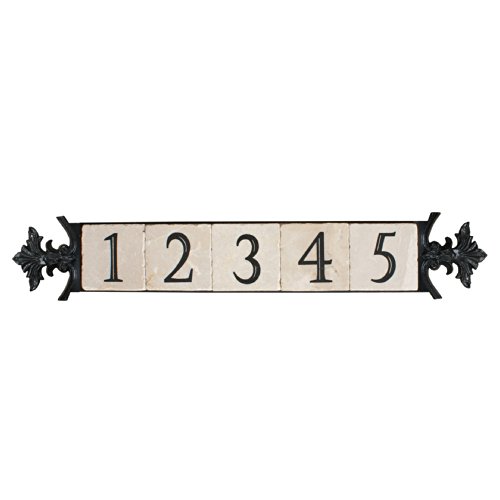 NACH KA-SMALL CREST-5 House AddressNumber Sign Plaque