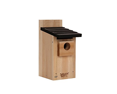 Natures Way Bird Products CWH3 Cedar Bluebird Box House