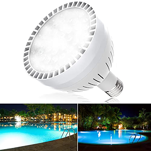 Bonbo LED Pool Bulb 120V 100W Extremely Bright LED Swimming Pool Light Bulb 6500K Daylight White Replaces up to 6001000W Traditional Bulb for Most Pentair Hayward Light Fixture