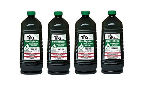 TIKI Brand Bitefighter Torch Fuel 100 Ounces (Pack of 4)