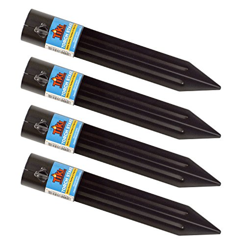 TIKI Torch Stake Accessory Black (Pack of 4)