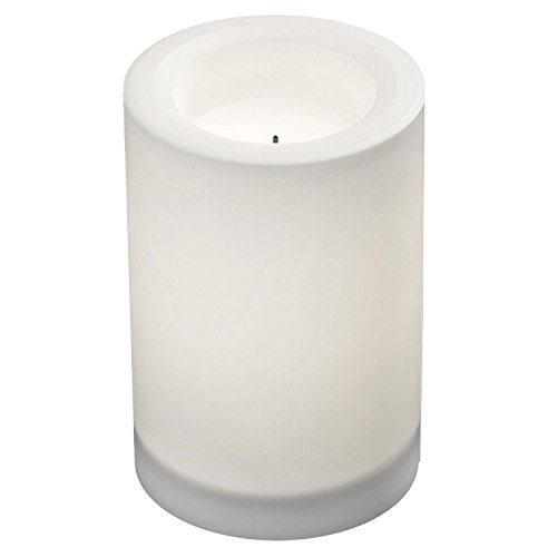 Sterno Home Paradise Solar Color Changing Flameless Candle 4Inch by 6Inch