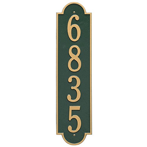 Richmond Vertical Address Plaque 6&quotwx25&quotl 1 Line