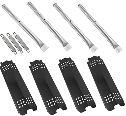 BBQPLUS Heat Plate and Burner Grill Replacement Parts Repair Kit for Charbroil 463436213 463436214 463436215 463439914 463439915 466436213 461334813 463335014 G4320096W1 G432Y700w1 G4320078W1