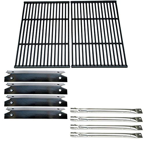 Direct Store Parts Kit DG137 Replacement for Charmglow Heavy Duty 8107400S Gas Grill 4 Burners Heat Plates Cooking Grid